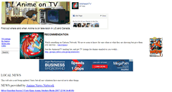 Desktop Screenshot of animeontv.com